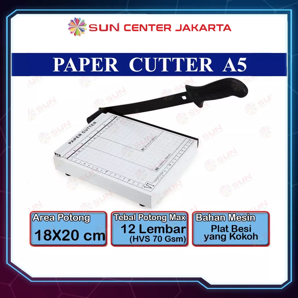 

KODE C84C Paper Cutter Mini A5 Alat Potong Kertas Mesin Pemotong Kertas HVS Sticker Dos PVC ID Card Yellow Board Art Paper Vinyl Bontax Camel Kertas Photo Glossy Silky