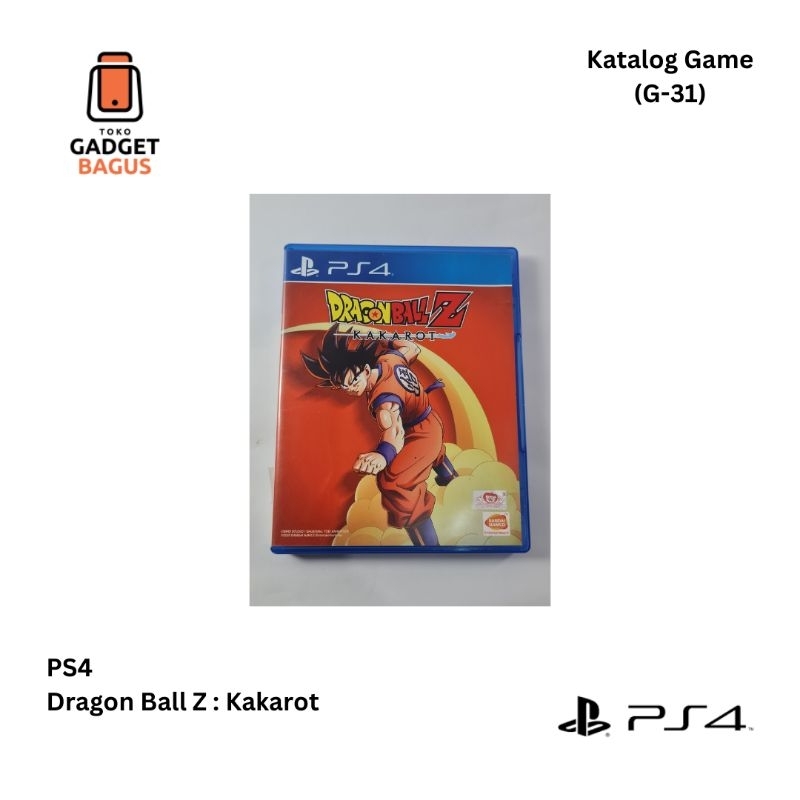 G-31 - BD Kaset PS4 Dragon Ball Z Kakarot Regional 3 Fullset Second