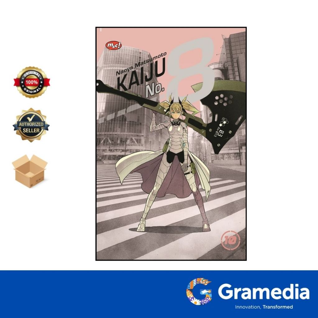 Gramedia Surabaya - Kaiju No. 8 Vol. 10