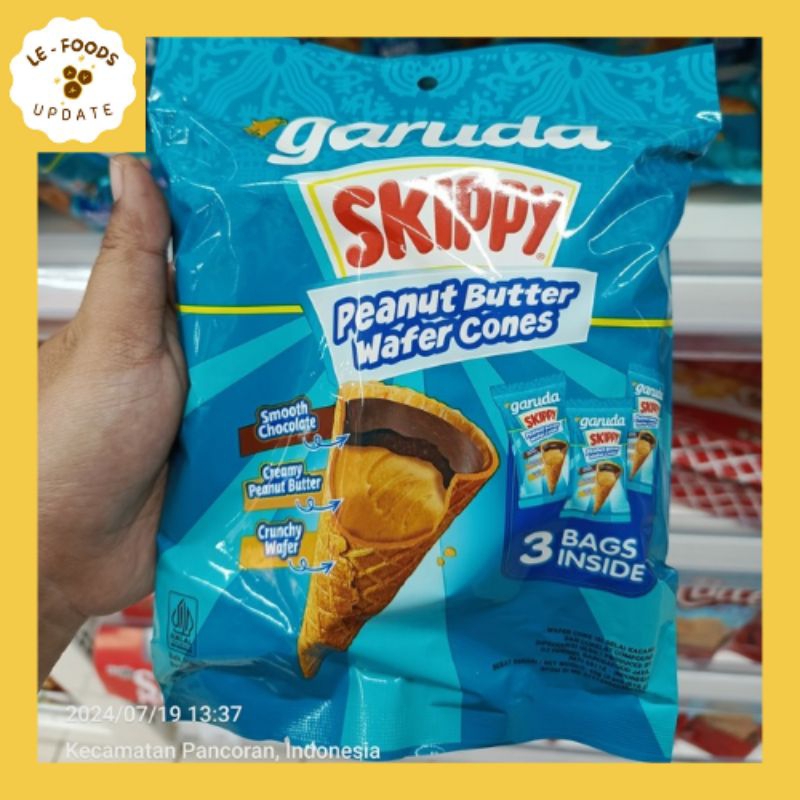 

Skippy Peanut Butter Wafer Cones 3's