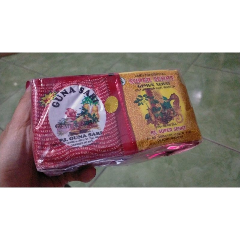 

JAMU GUNASARI isi 31 saset logo putih original
