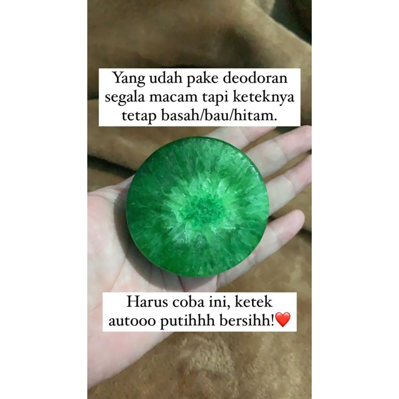 BATU TAWAS (pengganti deodoran)