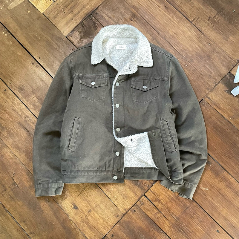 BOXY SHERPA DENIM