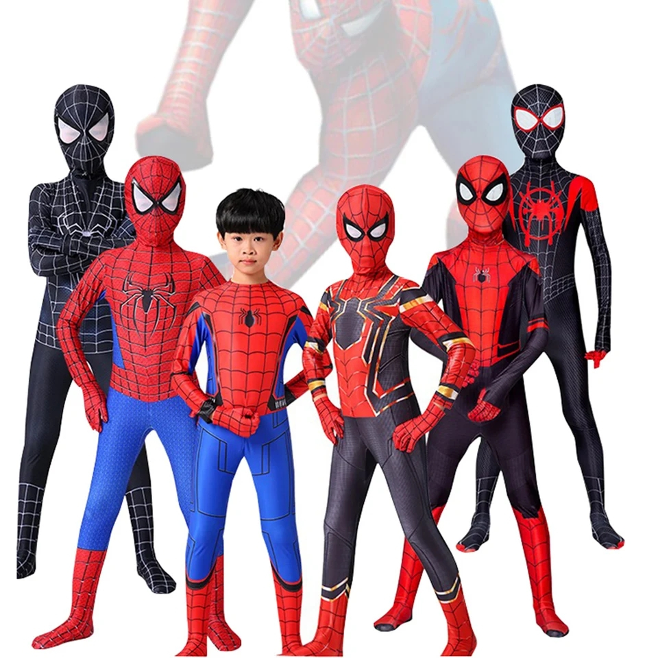 Kostum Spiderman Anak Laki Laki