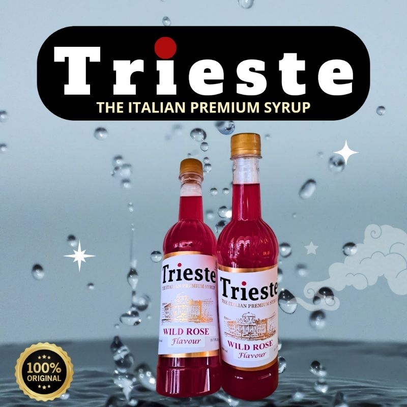 

Trieste Syrup Wild Rose 650ml