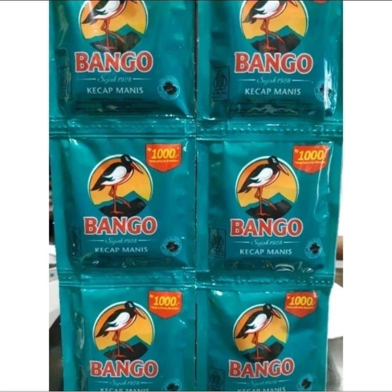 

Kecap Bango renceng /ecer 1000 x 12 pcs