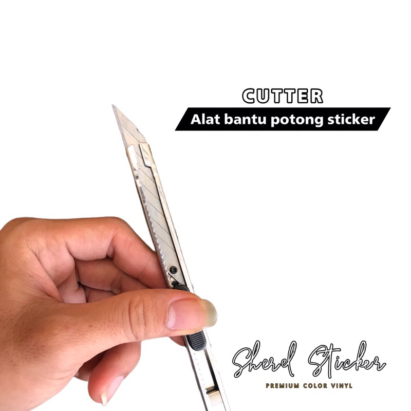 

pisau cutter pisau kater alat bantu potong sticker skotlet
