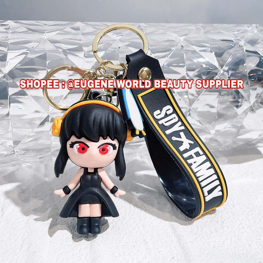 5D GANTUNGAN KUNCI ANIME SPY X FAMILY GANTUNGAN KUNCI GANDULAN YOR FORGER UNTUK HP TAS AKSESORIS KEY