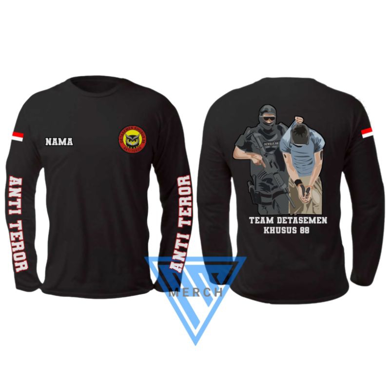 Kaos Densus 88 Detasemen Anti Teror
