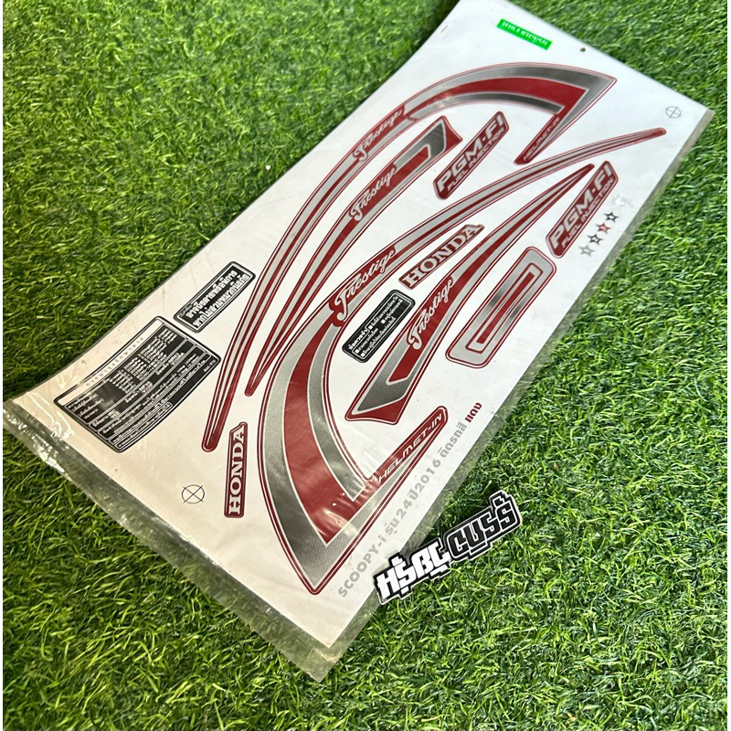 Striping scoopy-i prestige 2016 bahan kodak paper thailand🇨🇷