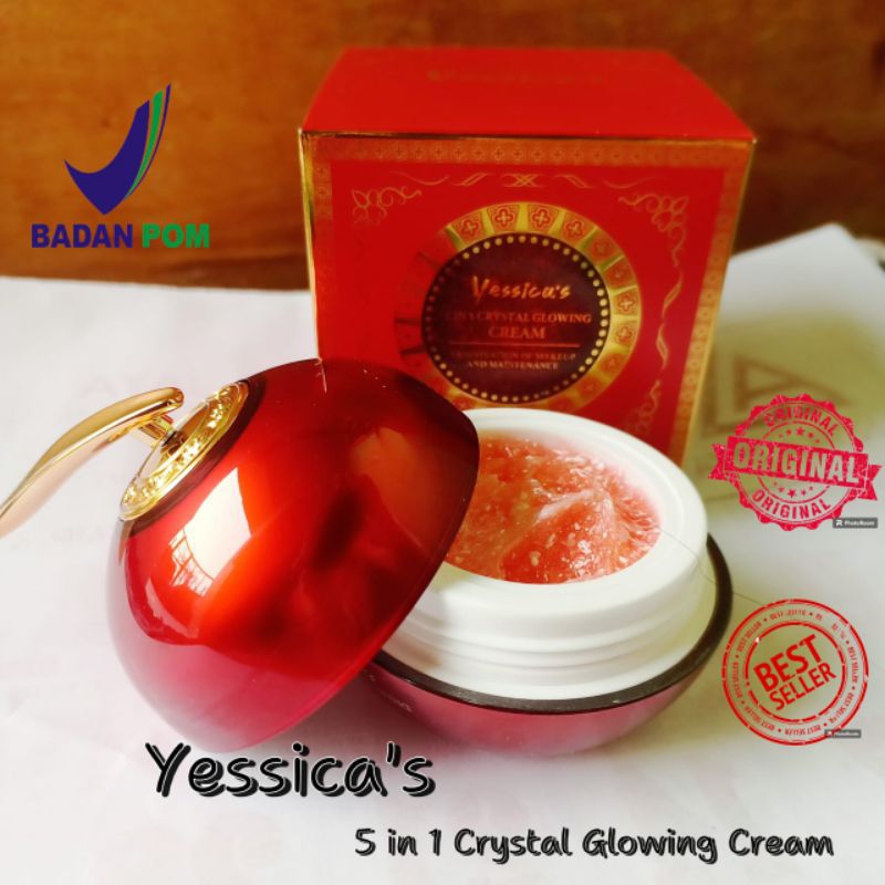 Yessicas Glowing Cream 5in1 Crystal tone up cream