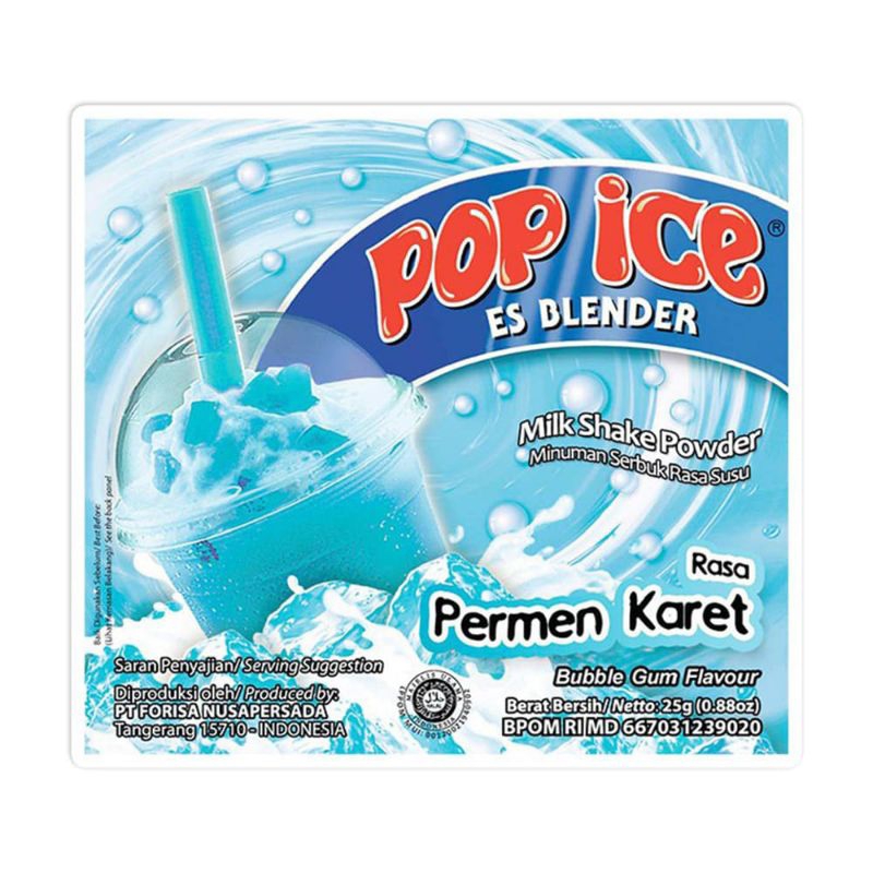 

Pop ice rasa permen karet isi 5pcs