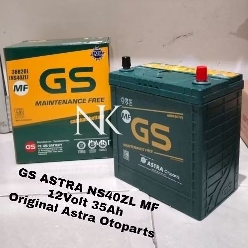Aki Mobil Mitsubishi Xpander New, Cross Accu GS Astra NS40ZL MF 45Ah