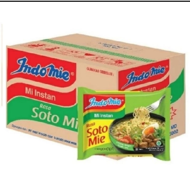 

mie mi indomie rebus soto sebungkus perbungkus