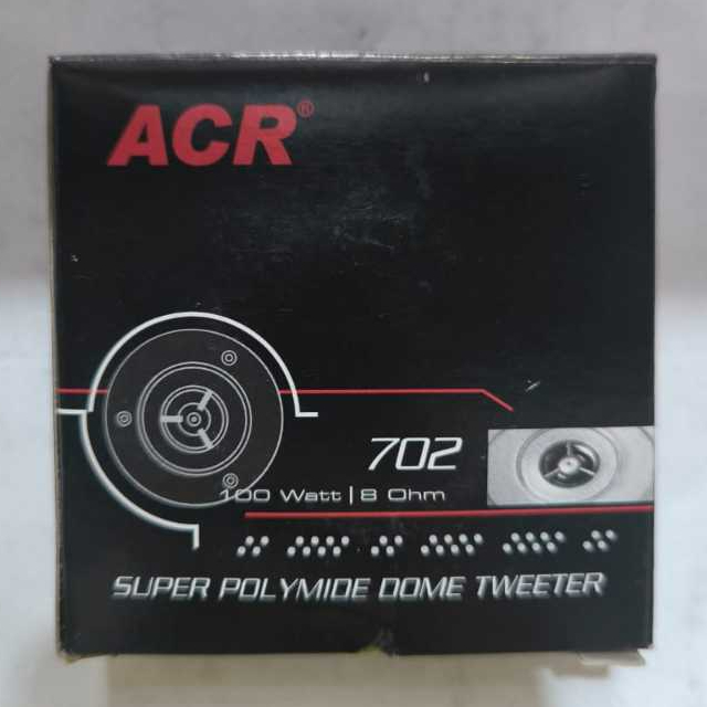 TWEETER ACR 702 / TWITTER MAGNET SUPER POLYMIDE DOME / TWITTER HI HIGH ACR 100W 8 OHM 702 ORIGINAL