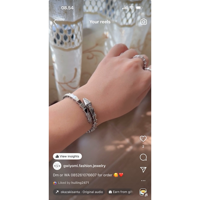 Gelang ular | serpenti | queen of tears