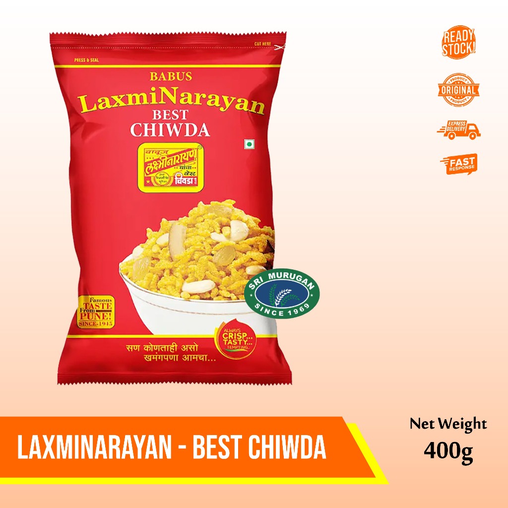 

Laxminarayan - Best Chivda (export) 400 GM