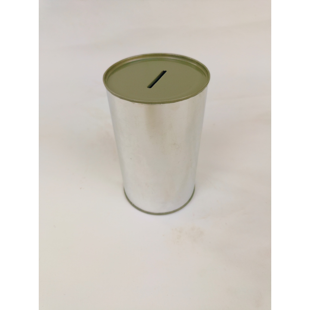 Celengan kaleng polos bisa buka tutup / celengan kaleng polos murah 1PCS