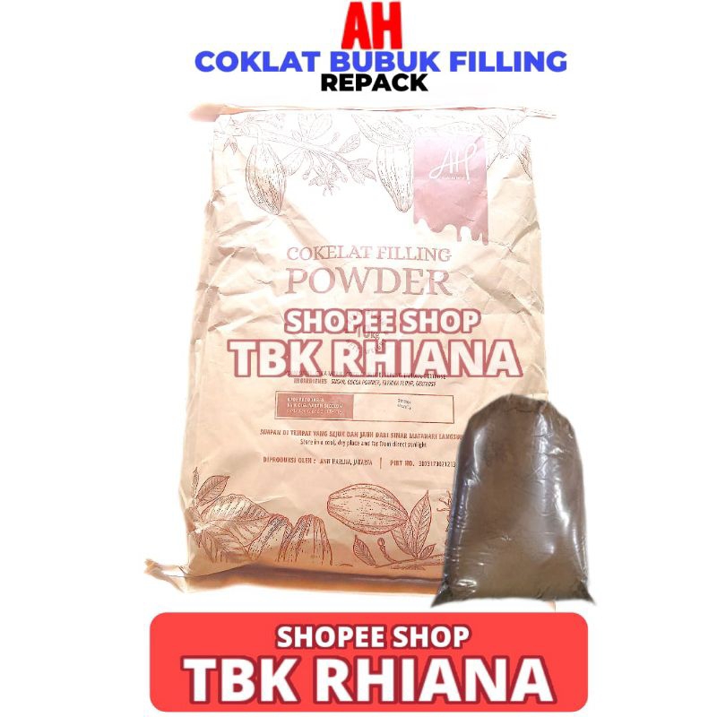 

Coklat Bubuk Powder Filling Roti Kue 500Gr