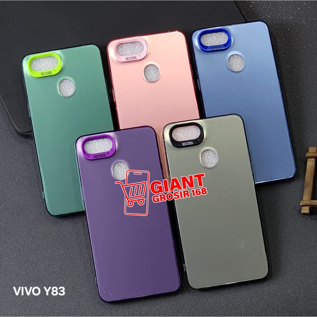 Vivo Y83 Silikon Case Imd Polycarbon Hard PC Case Hologram Vivo Y83