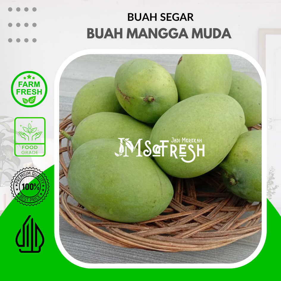 

[JM_SoFresh] Buah Mangga Muda / Mangga Mengkal / Pencit 1Kg