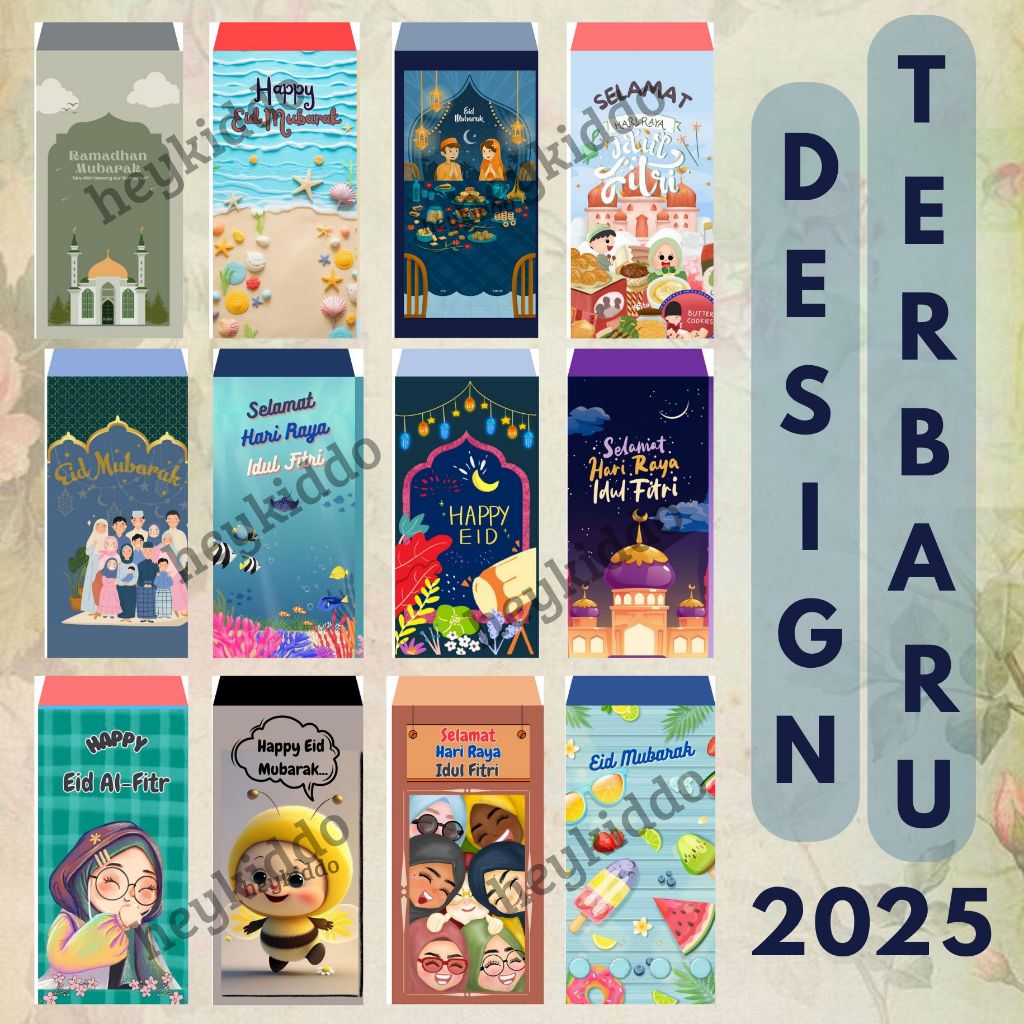 

AMPLOP LEBARAN JUMBO ISI 10 PCS