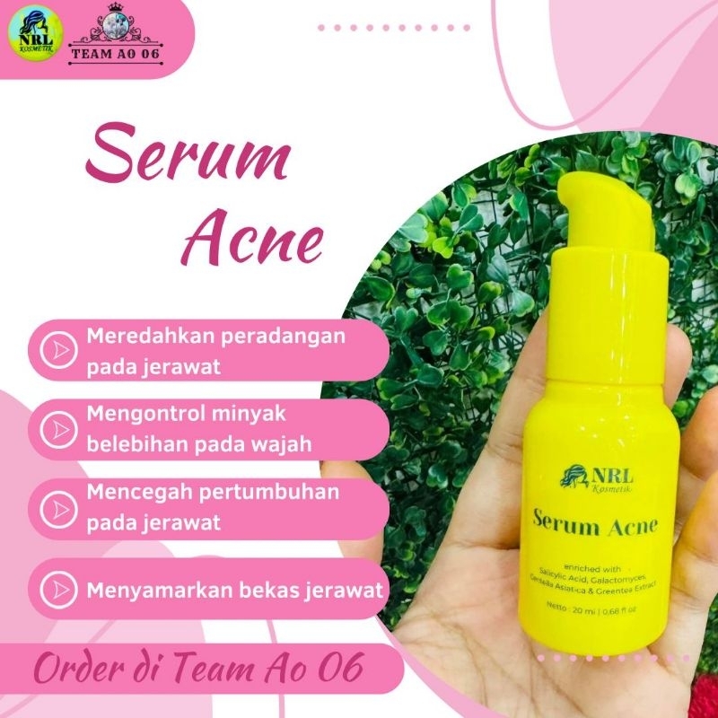 Acne Serum NRL / Serum jerawat by NRL Kosmetik ORIGINAL