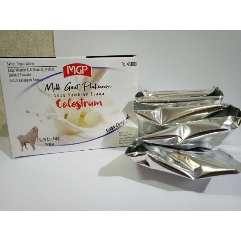 

Susu kambing ETAWA MGP [ Milk Goat Platinum ] plus COLOSTRUM