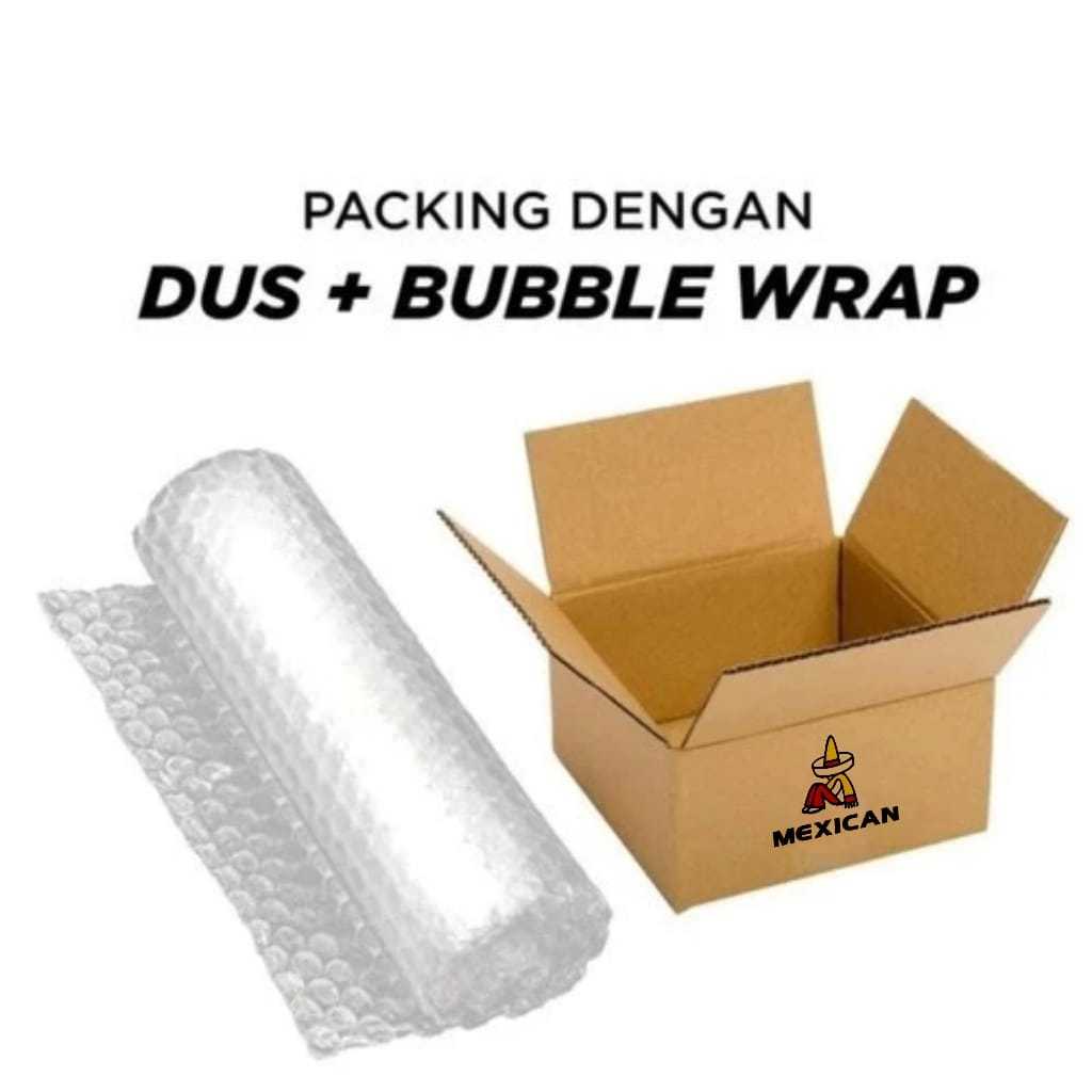 

READY !!!!!! TAMBAHAN PACKING BUBBLE WRAP HITAM / PENGAMAN EXTRA TAMBAHAN BUBBLE WRAP