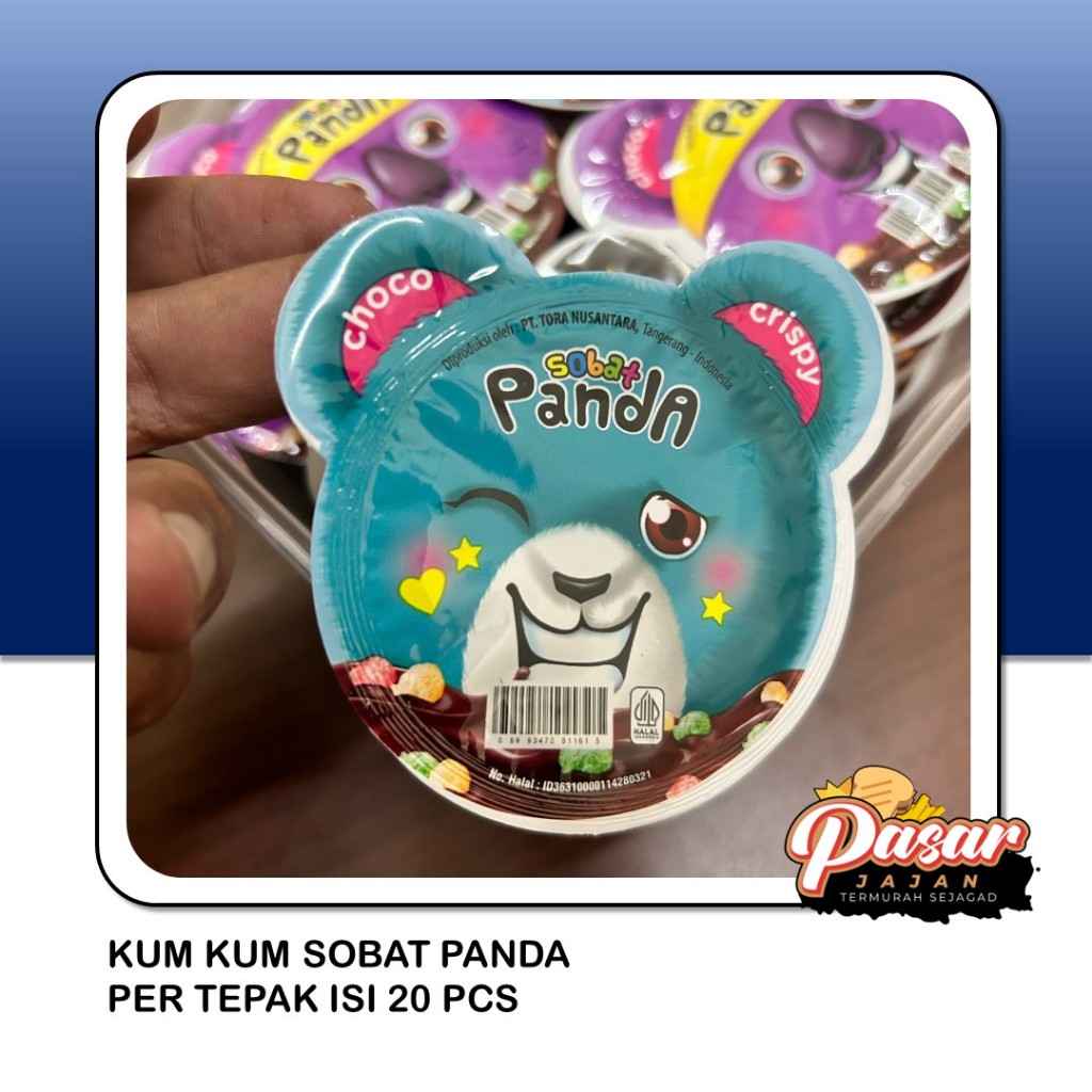 

Coklat Crispy Kum Kum Sobat Panda 20Pcs X 15Gr