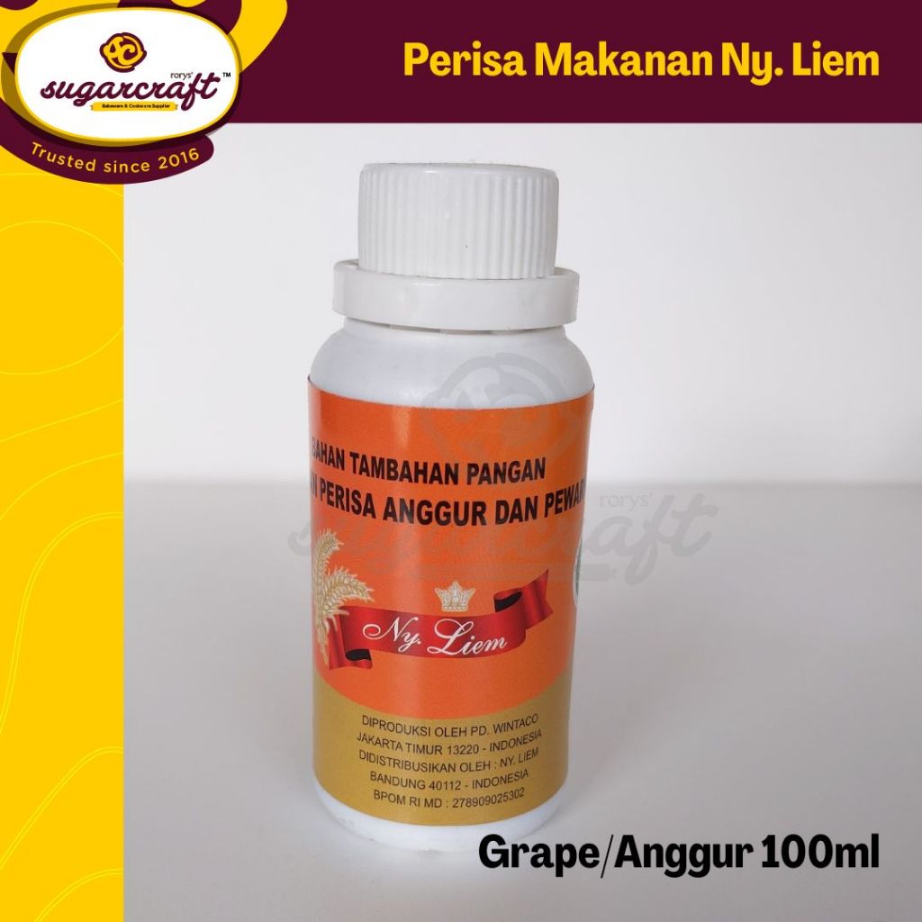 

Perisa/pasta kue Ny. Liem Grape Anggur 100ml