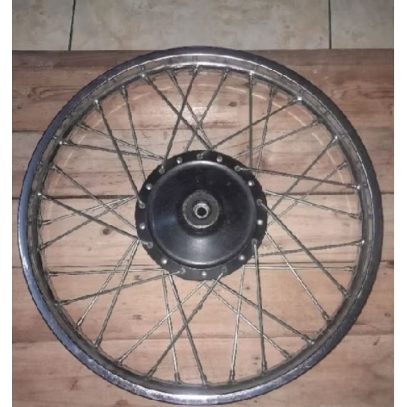 VELG DEPAN TROMOL YAMAHA ALFA ORIGINAL SECOND