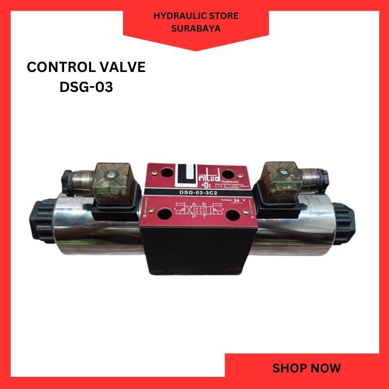 Hidrolik Solenoid Valve Directional Control valve Double DSG-03-3C2