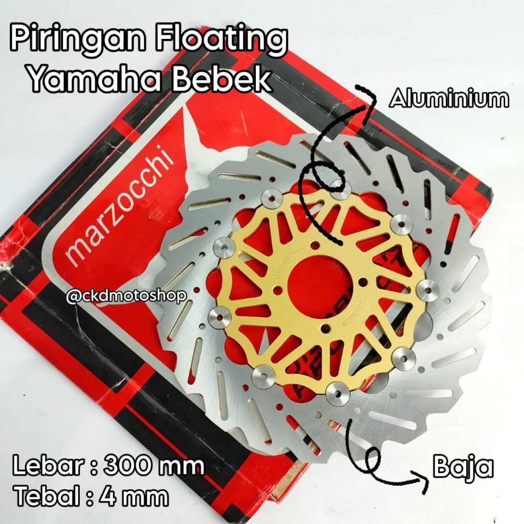 PIRINGAN CAKRAM YAMAHA DISK CAKRAM FLOATING YAMAHA FIZR JUPITER Z MX VEGA R ZR MARZOCCHI