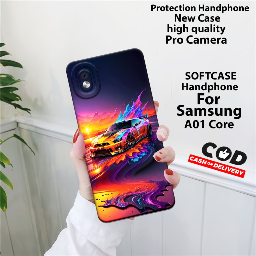 Case Samsung Galaxy A01 Core Terbaru 2020 - Tpu/Selikon FullCover - Softcase Samsung A01 Core Lucu -