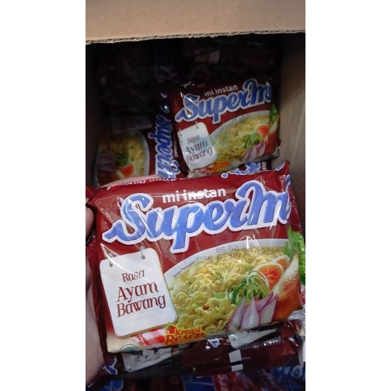 

SUPERMIE AYAM BAWANG 75GRAM