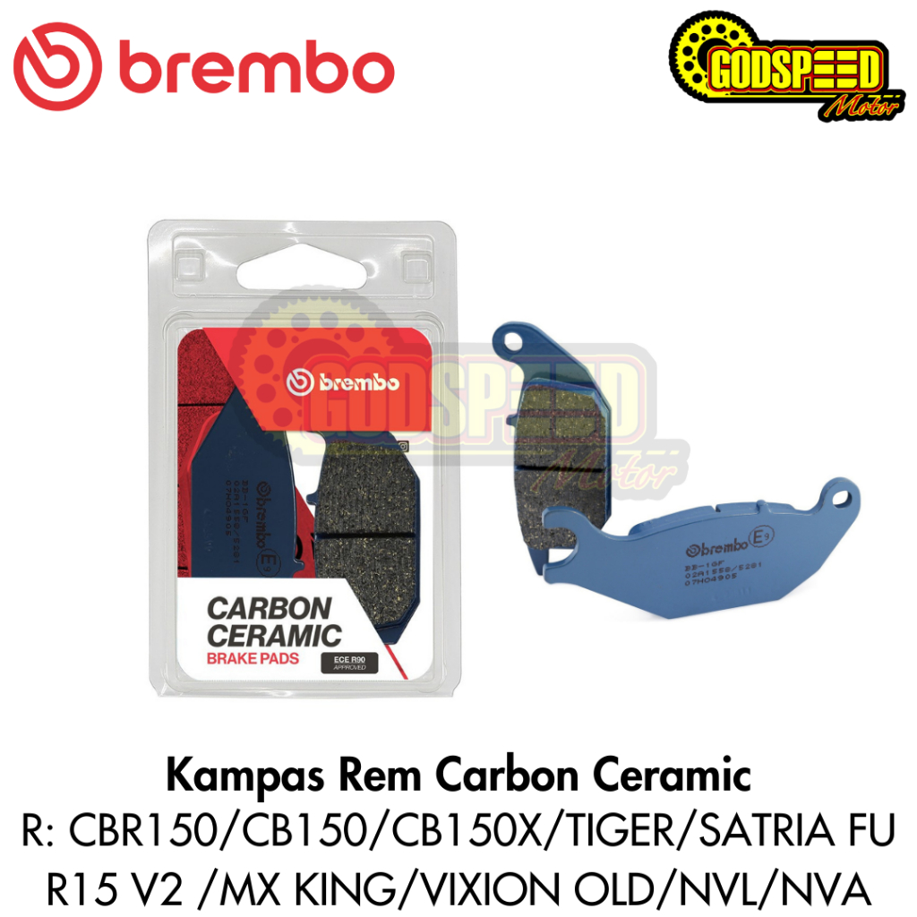 BREMBO KAMPAS REM BELAKANG CARBON CBR150 / R15 OLD VIXION MX KING / FU