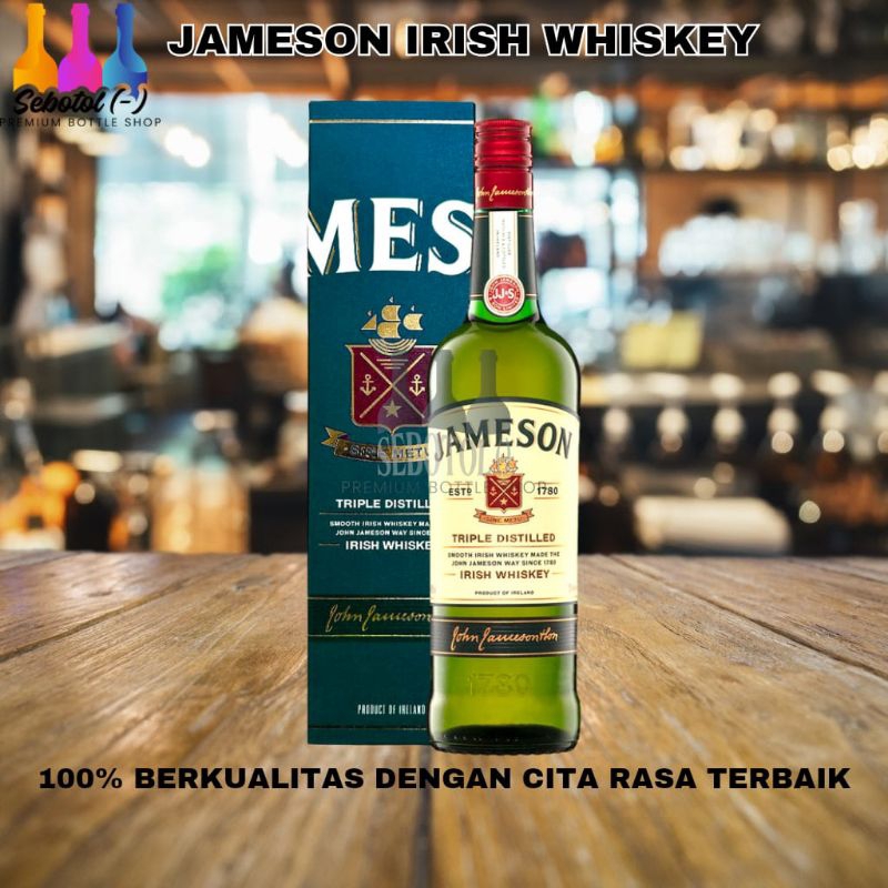 

JHN JMSN RSH WHSKY 750ml - Free Gelas Sloki dan Free Packing