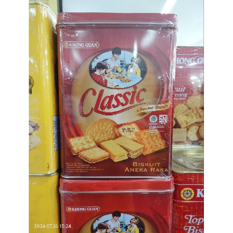 

Biskuit Kaleng Import Assorted Biscuits / Produksi Baru Exp Msh Lama