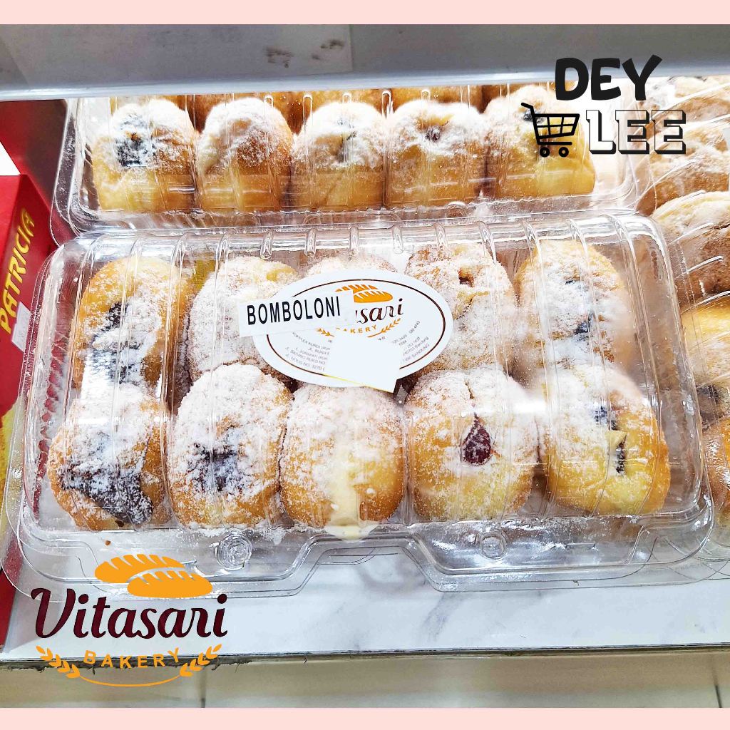 

VITASARI Donat Bomboloni Aneka Rasa isi 10 pcs Bandung