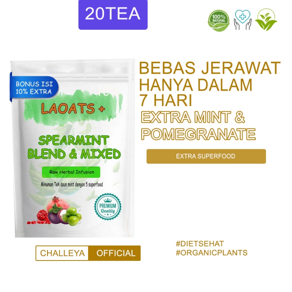 

Spermint Tea Spearint Tea Untuk Jerawat Organik Spreamint Mint Peppermint Tea Raw Herbal Spearmint Tea Spermint Tea Laoats