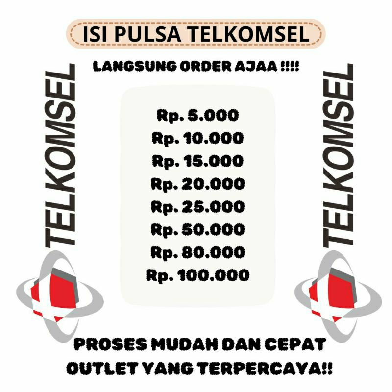 Isi Pulsa Telkomsel