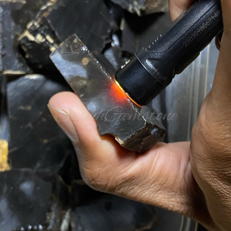 Bahan batu akik yaman wulung / batu akik yaman wulung / lempengan batu akik