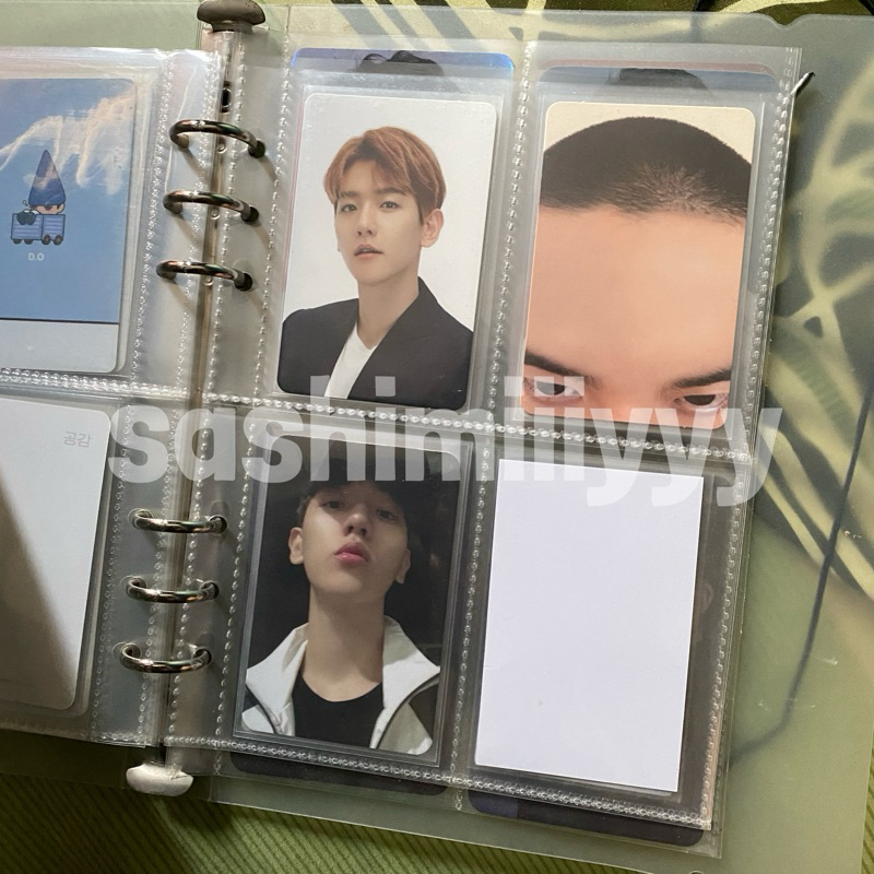 Photocard official D.O. Baekhyun Chanyeol Universe Jidat Kihno