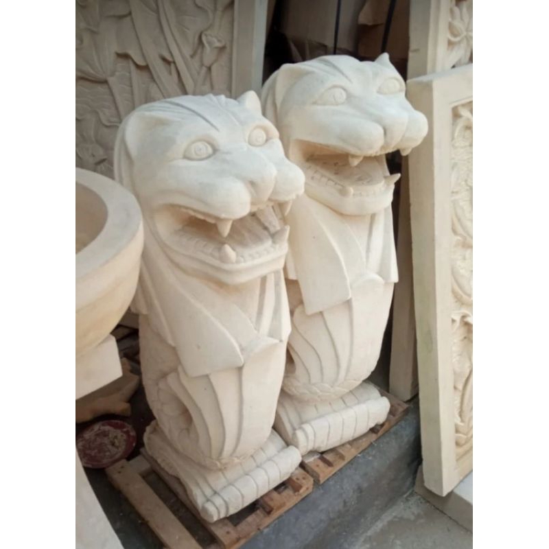 BATU ALAM PATUNG SINGA SINGAPURA