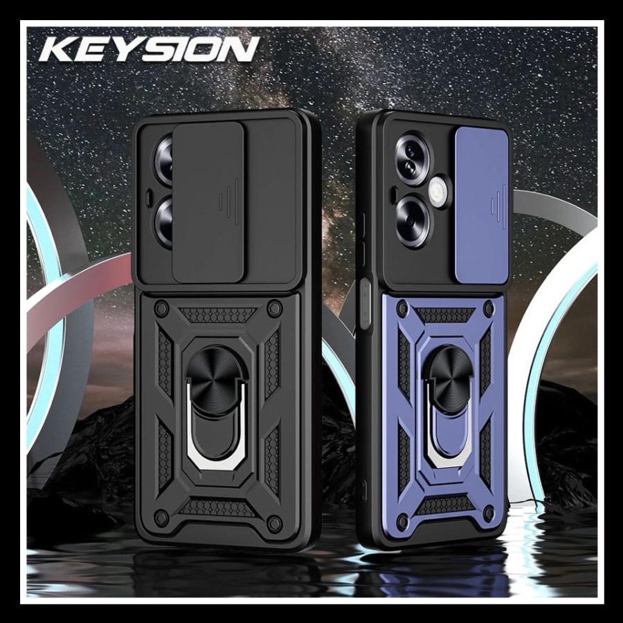 OPPO A79 5G Gundam Slide iRing Original Hard Case Casing Soft Cover Armor Back Stand Silicone Pc