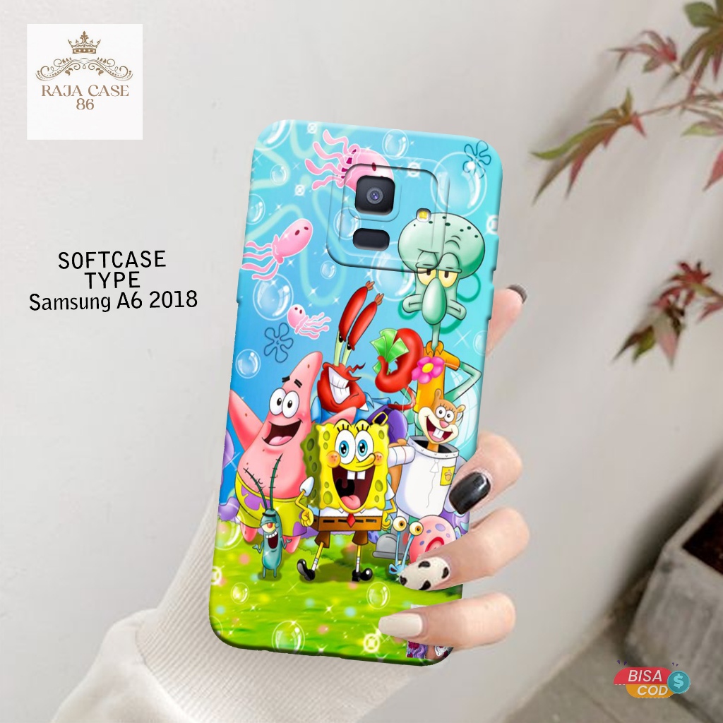 Case Samsung A6 2018 - Casing Samsung A6  2018 - Motif case kartun - Samsung - Softcase Samsung A6 2