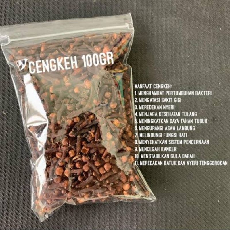 

25-200gr Cengkeh kering Cengkeh kering utuh wangi dan asli dari pohon sendiri