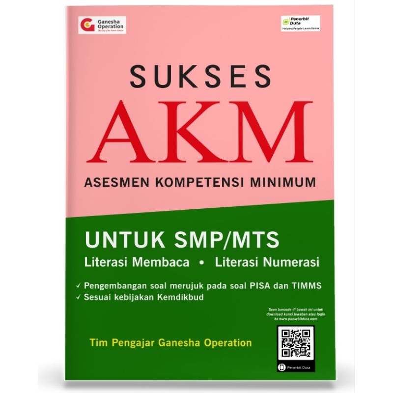 SUKSES AKM SMP Literasi Membaca & Literasi Numerasi