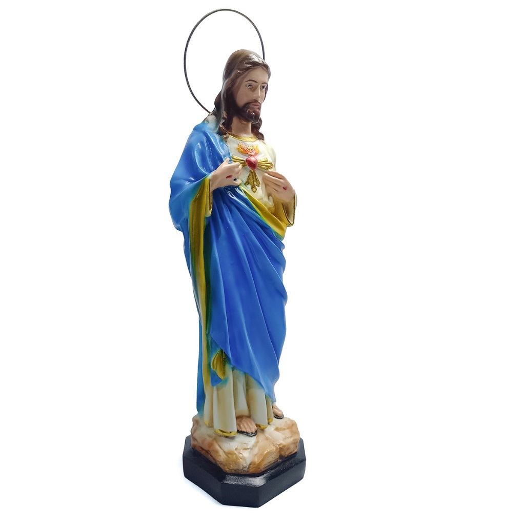 Patung Hati Kudus Yesus 40 cm / Patung Tuhan Yesus Hati Kudus / Patung Katolik